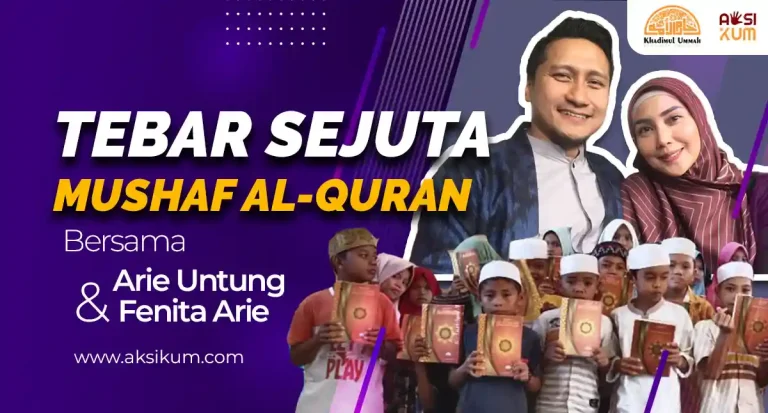 Tebar Sejuta Al-Qur’an ke Pelosok Indonesia
